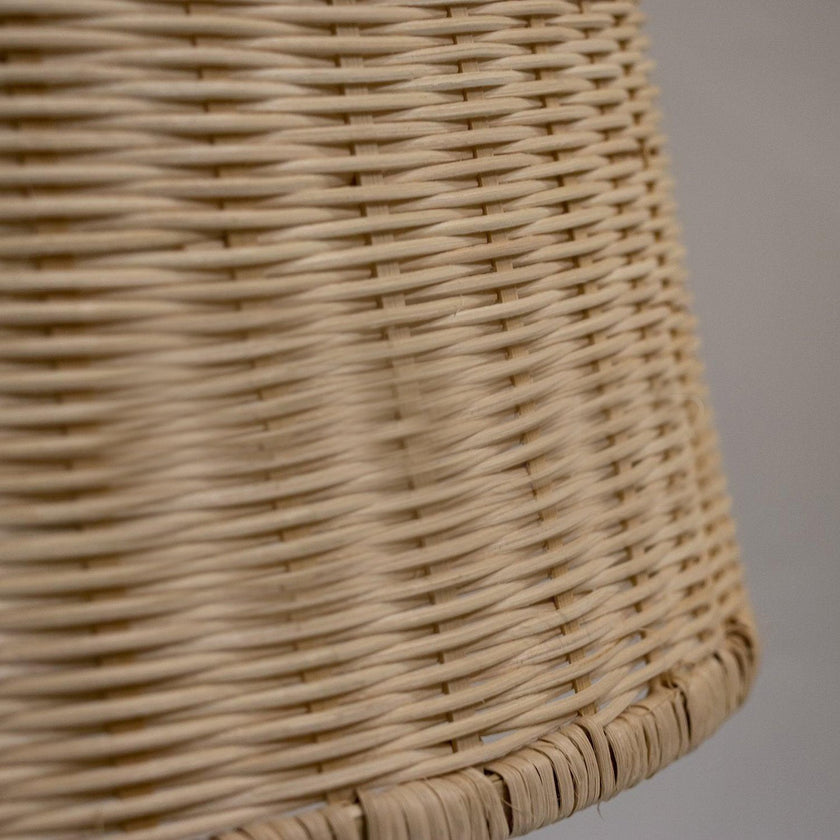 Rattan-Pendelleuchte