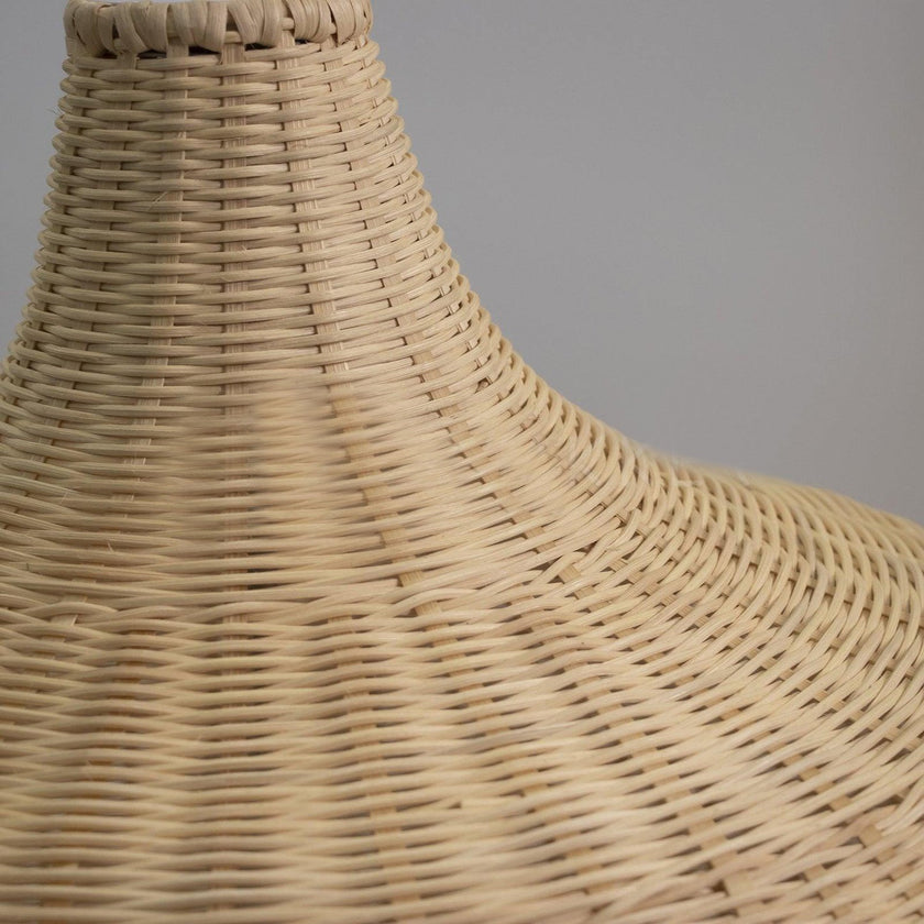 Rattan-Pendelleuchte