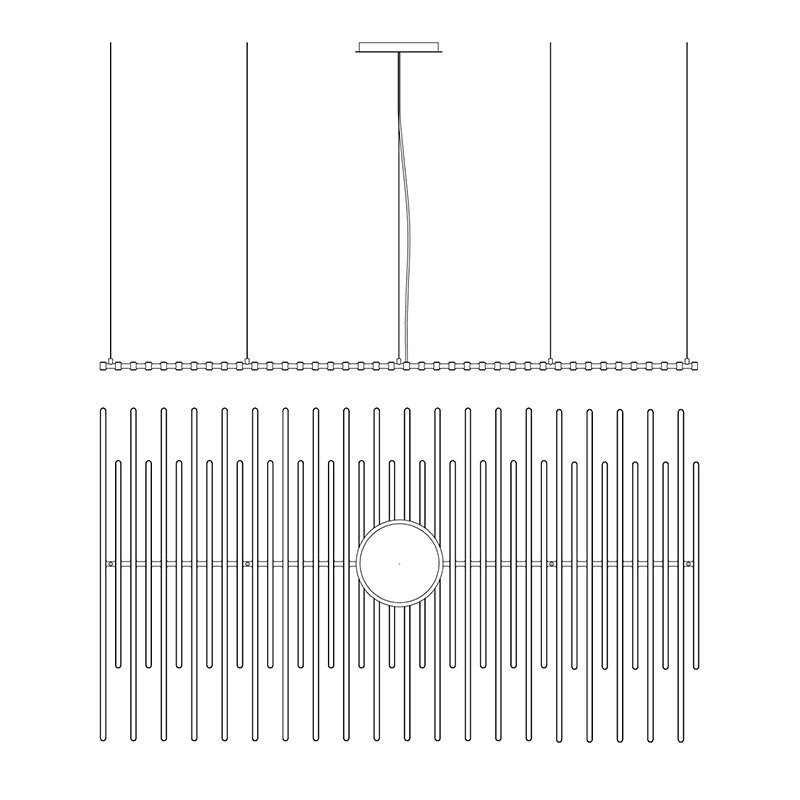 Rhythmus-Kronleuchter