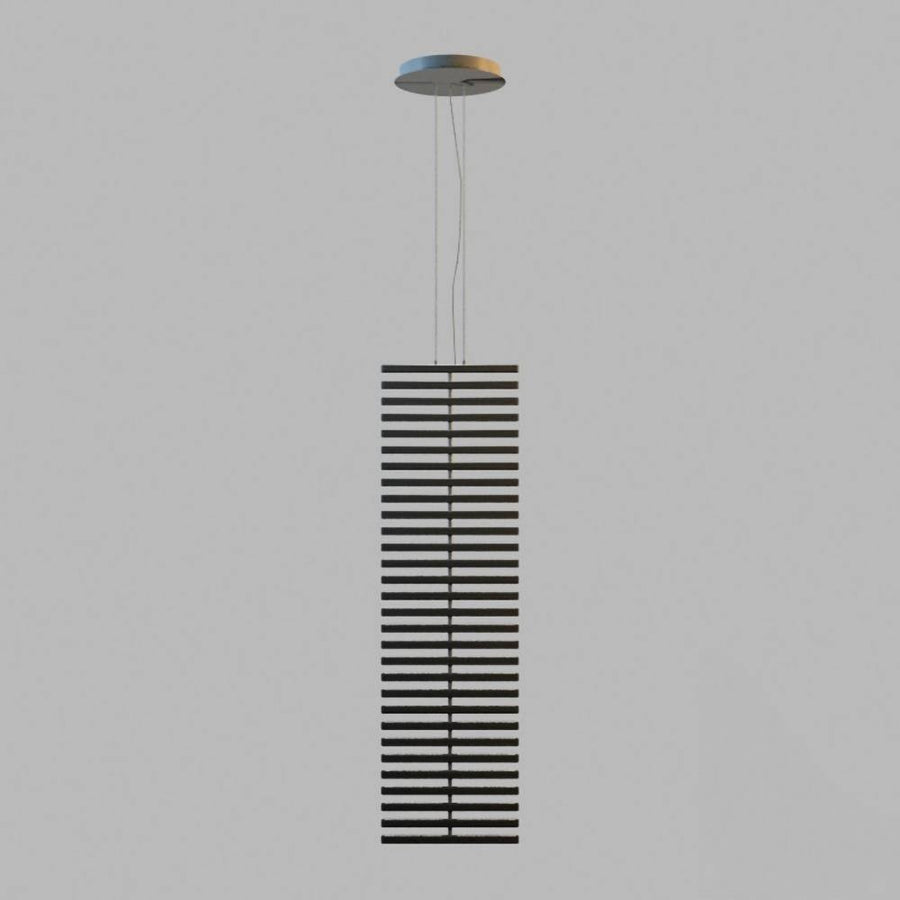 Piano Keys Black Chandelier