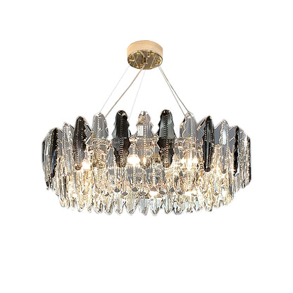 Leaf Crystal Chandelier