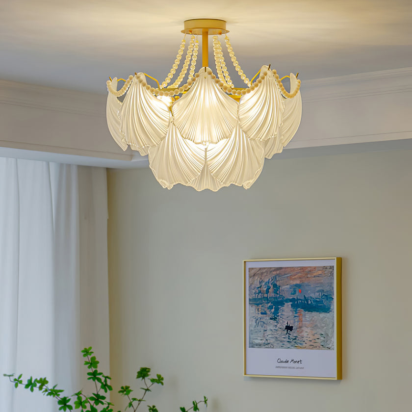 Scallop Chandelier