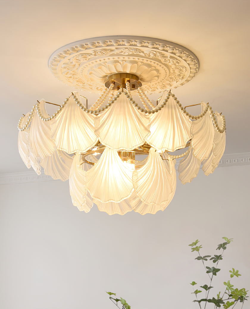 Scallop Chandelier