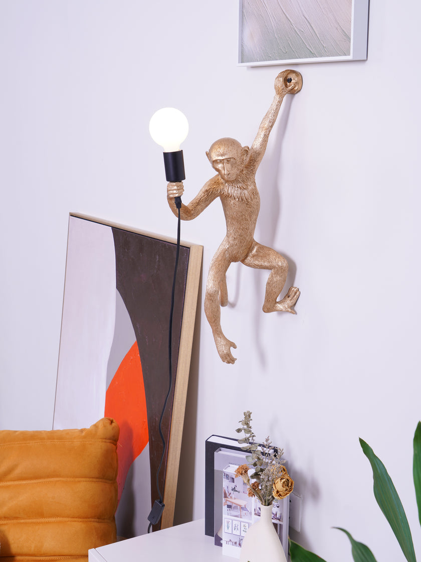 Affe Wandleuchte