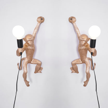 Monkey Wall Lamp