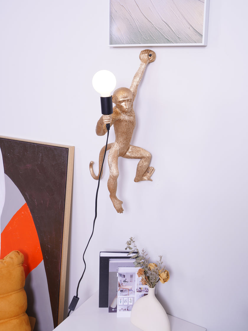 Affe Wandleuchte