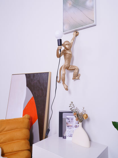 Monkey Wall Lamp