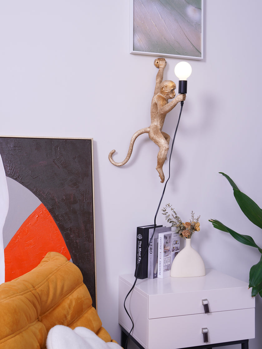 Affe Wandleuchte