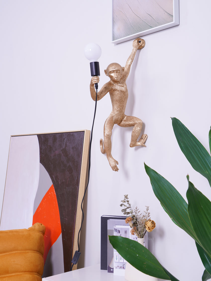 Affe Wandleuchte
