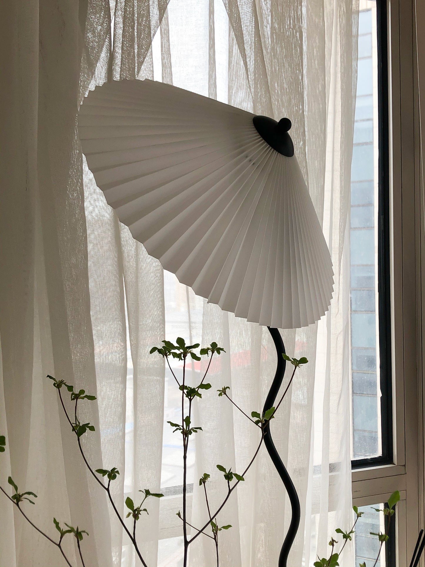 Lampadaire gribouillis