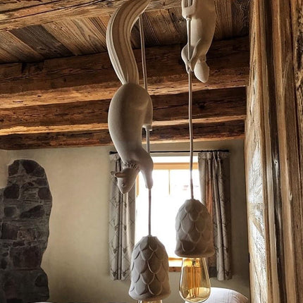 Squirrel Pendant Lamp