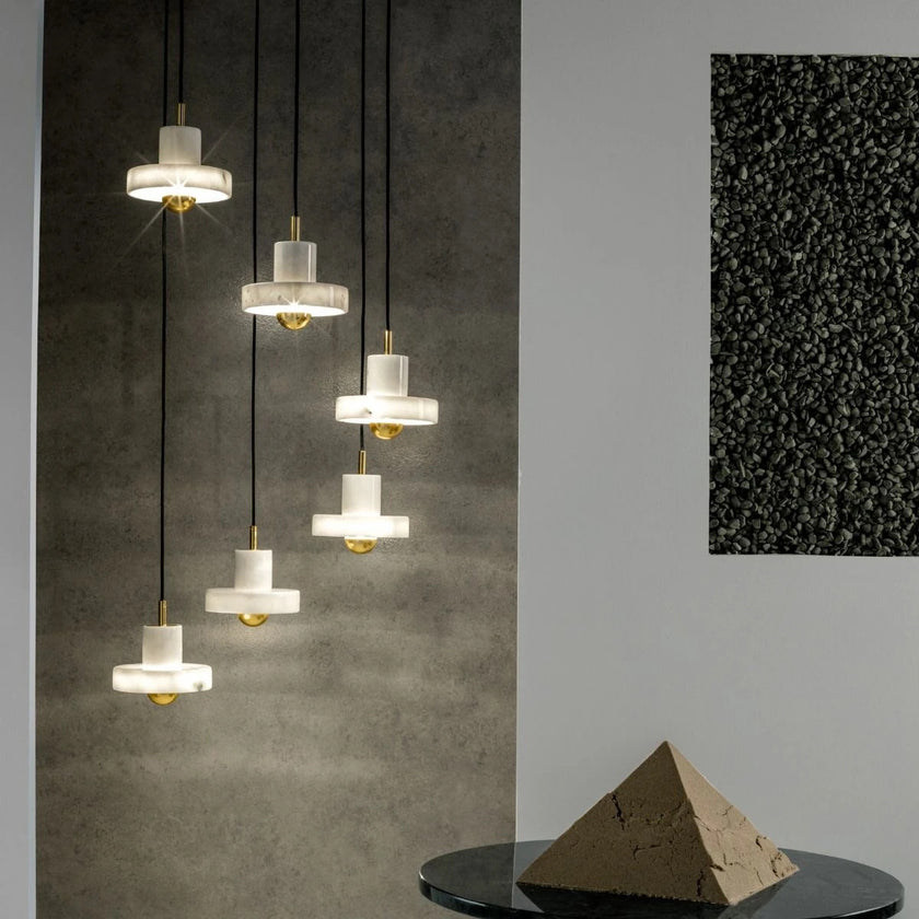 Stone Pendant Light