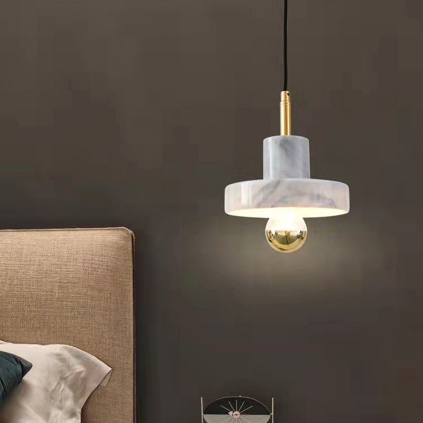 Stone Pendant Light