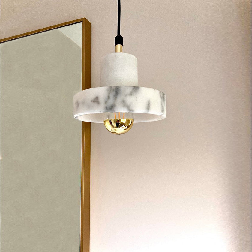 Stone Pendant Light