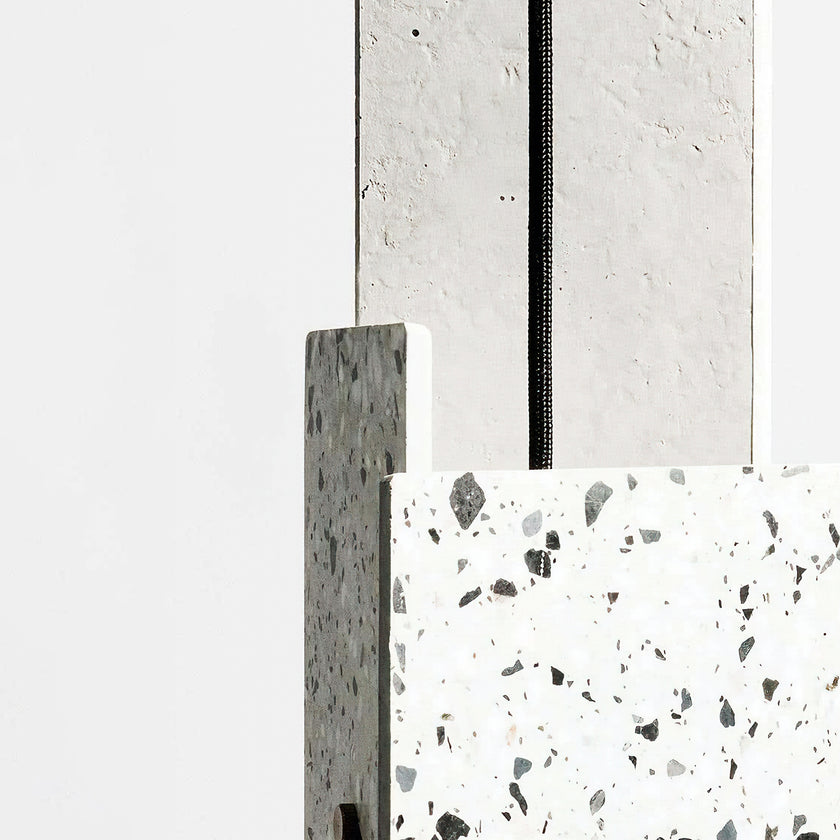 Terrazzo stuk hanglamp