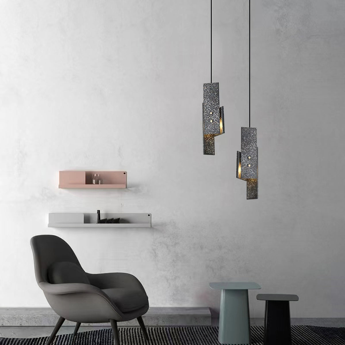 Terrazzo Piece Pendant Light – detail 2