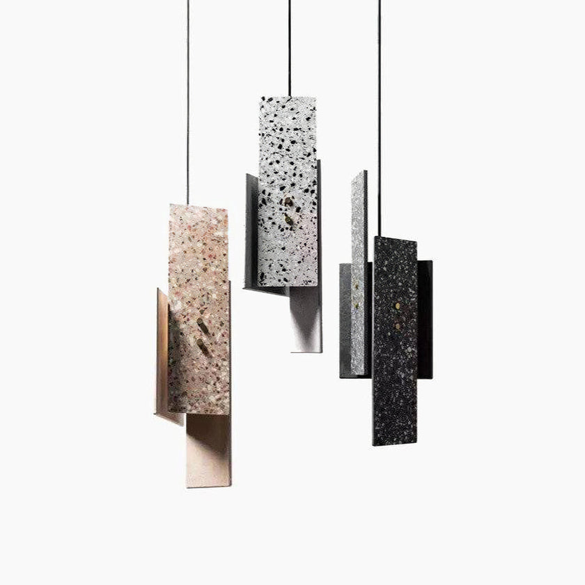 Terrazzo stuk hanglamp