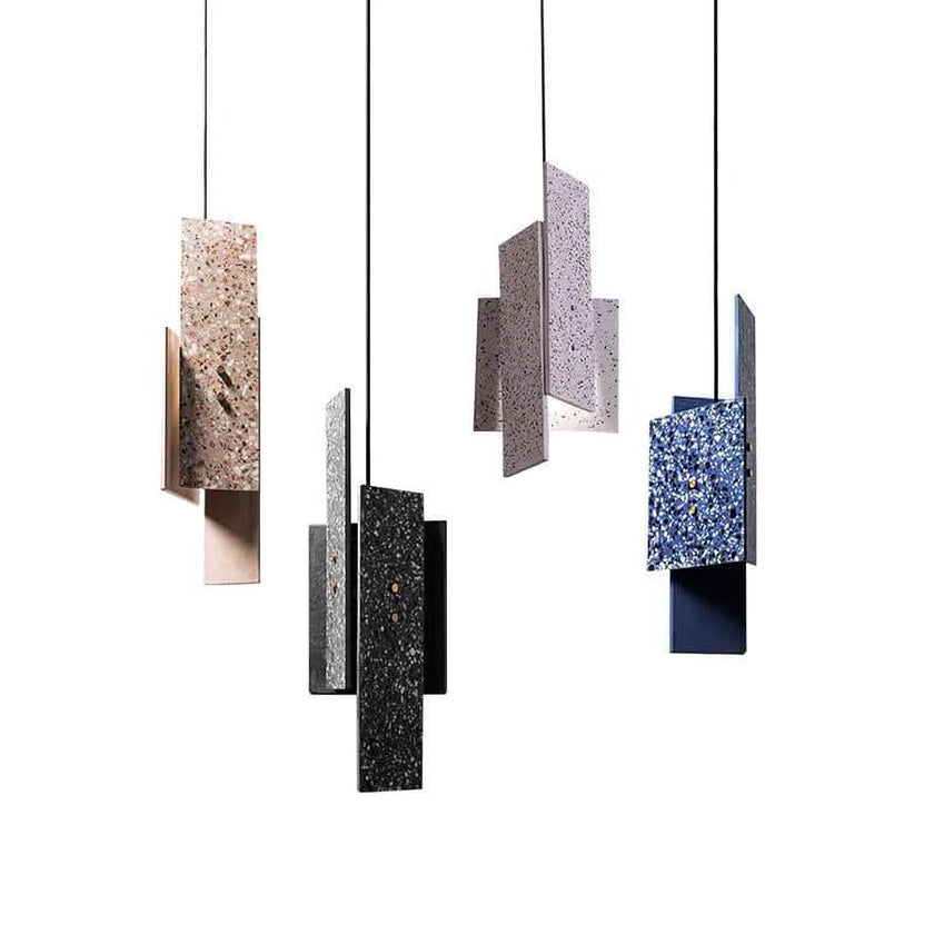 Terrazzo stuk hanglamp