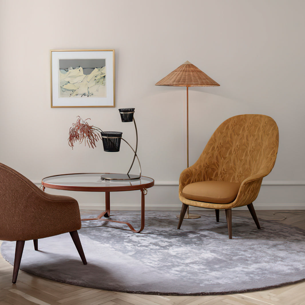 Chinese Hat Floor Lamp
