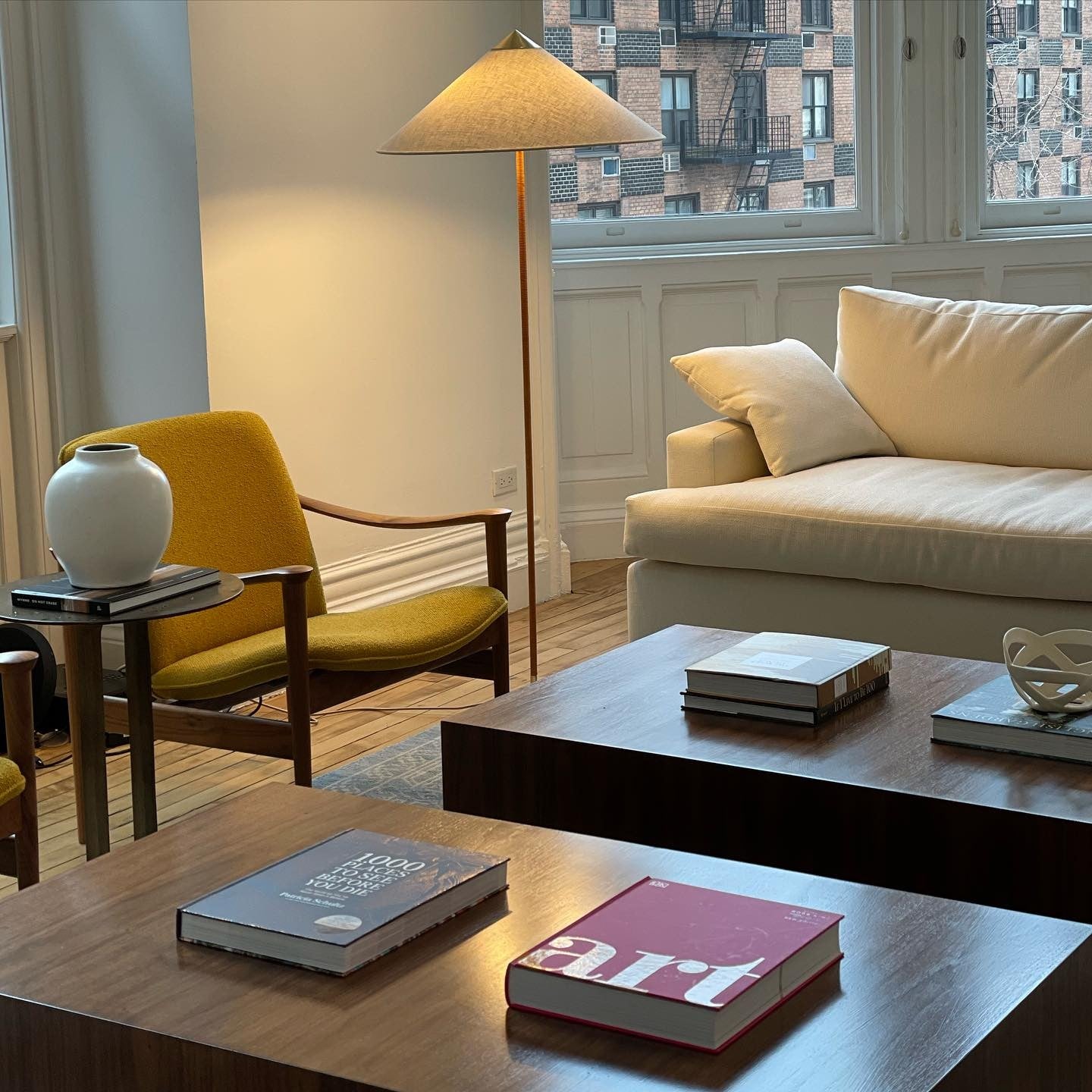 Chinese Hat Floor Lamp