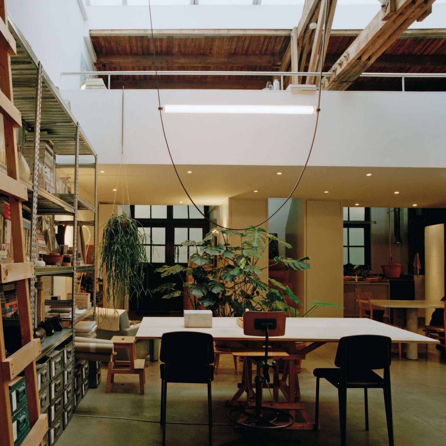 Suspension filaire