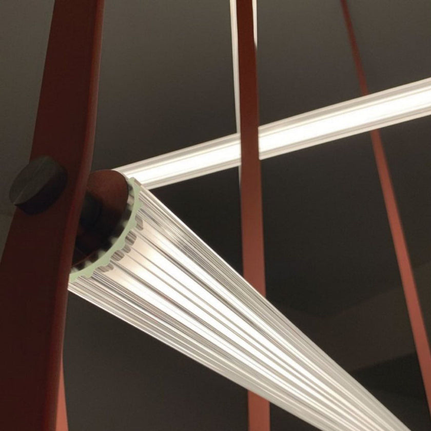Art Belt Glass Pendant Lamp