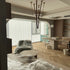 Art Belt Glass Pendant Lamp