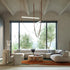 Art Belt Glass Pendant Lamp