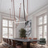 Art Belt Glass Pendant Lamp