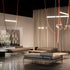 Art Belt Glass Pendant Lamp