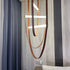 Art Belt Glass Pendant Lamp