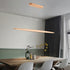 Linear Wooden Pendant Light