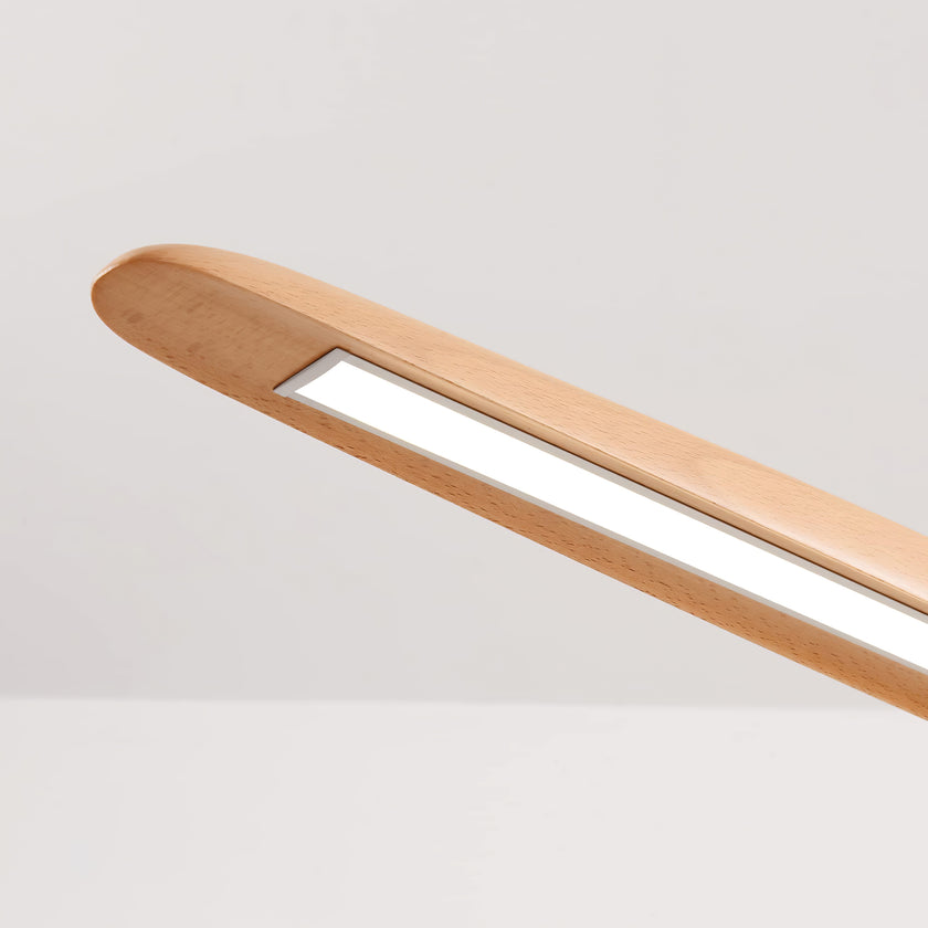 Linear Wooden Pendant Light